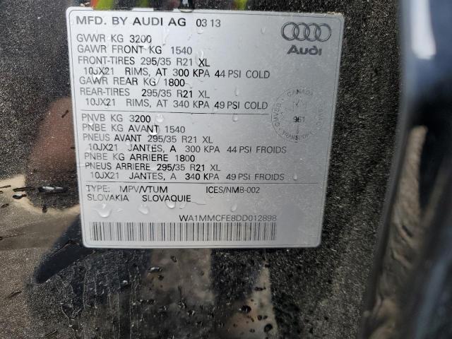 Photo 13 VIN: WA1MMCFE8DD012898 - AUDI Q7 