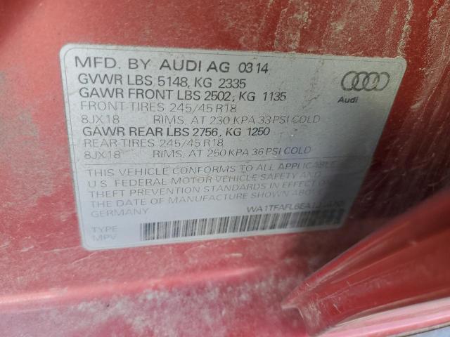 Photo 11 VIN: WA1TFAFL6EA134610 - AUDI A4 