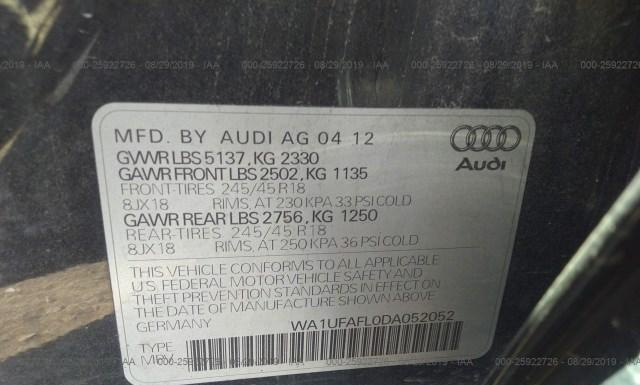 Photo 8 VIN: WA1UFAFL0DA052052 - AUDI A4 ALLROAD 