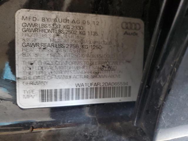 Photo 12 VIN: WA1UFAFL2DA065594 - AUDI A4 