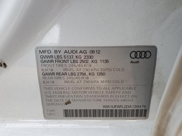 Photo 9 VIN: WA1UFAFL2DA126474 - AUDI A4 ALLROAD 