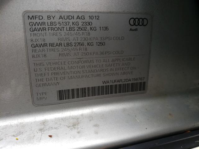 Photo 9 VIN: WA1UFAFL2DA156767 - AUDI A4 ALLROAD 