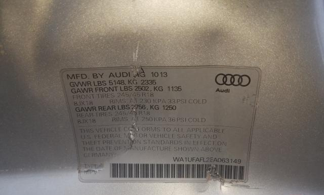 Photo 9 VIN: WA1UFAFL2EA063149 - AUDI A4 ALLROAD 