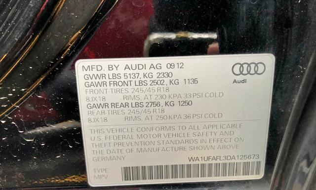 Photo 9 VIN: WA1UFAFL3DA125673 - AUDI A4 