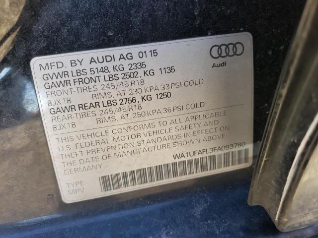 Photo 11 VIN: WA1UFAFL3FA093780 - AUDI A4 ALLROAD 