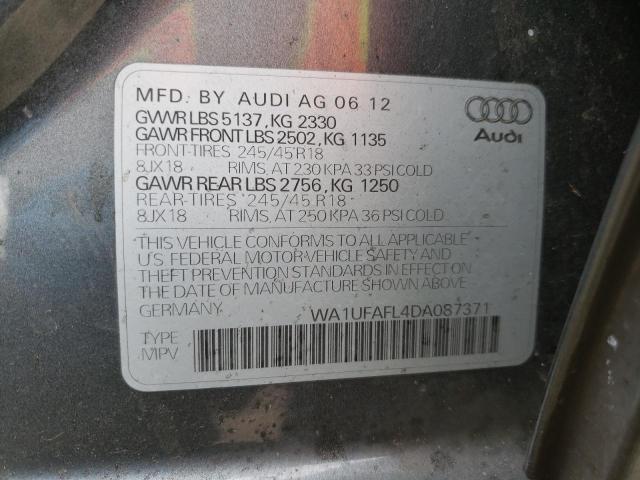 Photo 11 VIN: WA1UFAFL4DA087371 - AUDI A4 ALLROAD 