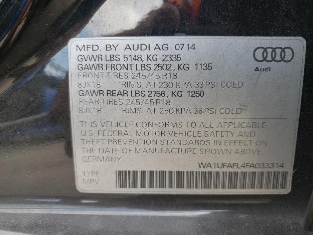 Photo 13 VIN: WA1UFAFL4FA033314 - AUDI A4 