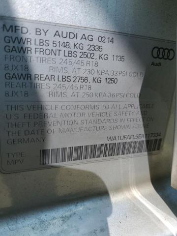 Photo 12 VIN: WA1UFAFL5EA117334 - AUDI A4 ALLROAD 