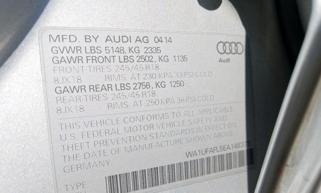 Photo 9 VIN: WA1UFAFL5EA148373 - AUDI A4 ALLROAD 