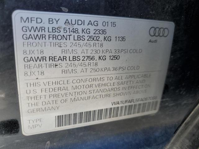 Photo 12 VIN: WA1UFAFL5FA087088 - AUDI A4 ALLROAD 