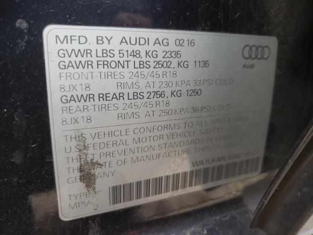 Photo 9 VIN: WA1UFAFL5GA016121 - AUDI A4 ALLROAD 