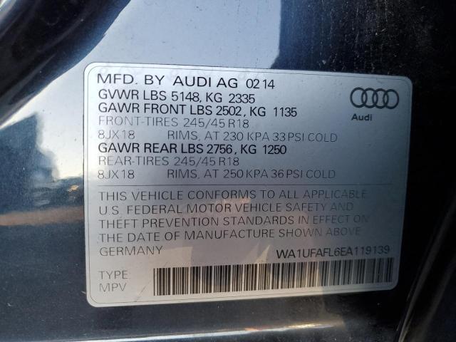 Photo 9 VIN: WA1UFAFL6EA119139 - AUDI A4 ALLROAD 