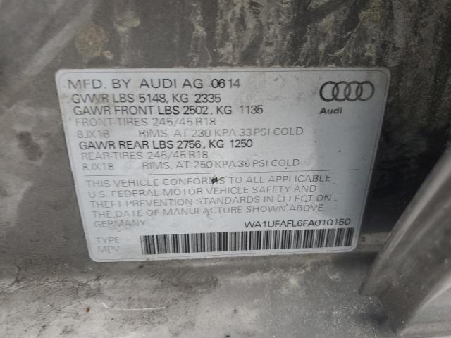 Photo 12 VIN: WA1UFAFL6FA010150 - AUDI A4 ALLROAD 