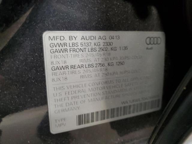 Photo 11 VIN: WA1UFAFL7DA244505 - AUDI A4 