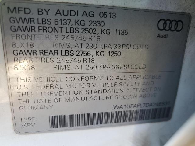 Photo 12 VIN: WA1UFAFL7DA246531 - AUDI A4 ALLROAD 