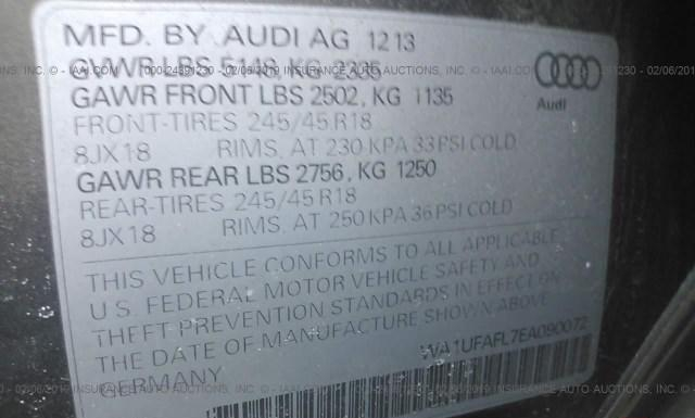 Photo 8 VIN: WA1UFAFL7EA090072 - AUDI A4 ALLROAD 