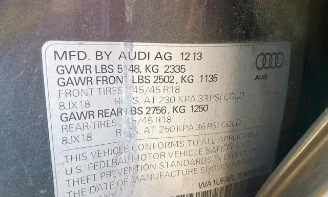 Photo 9 VIN: WA1UFAFL7EA095191 - AUDI A4 ALLROAD 