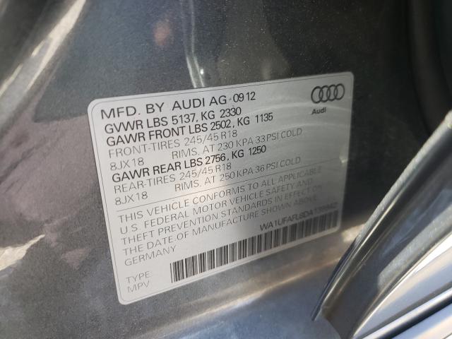 Photo 9 VIN: WA1UFAFL8DA139942 - AUDI A4 