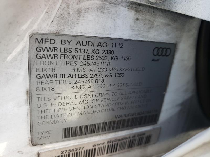 Photo 9 VIN: WA1UFAFL8DA164114 - AUDI A4 ALLROAD 