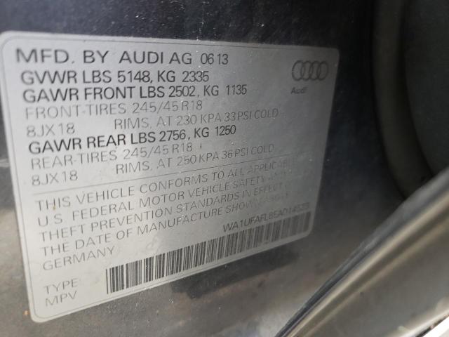 Photo 9 VIN: WA1UFAFL8EA014523 - AUDI A4 ALLROAD 