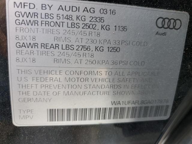 Photo 11 VIN: WA1UFAFL8GA017876 - AUDI A4 