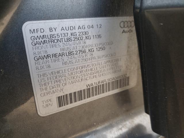 Photo 9 VIN: WA1UFAFL9DA046332 - AUDI A4 ALLROAD 