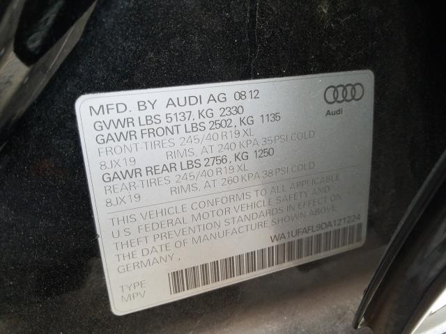 Photo 9 VIN: WA1UFAFL9DA121224 - AUDI A4 