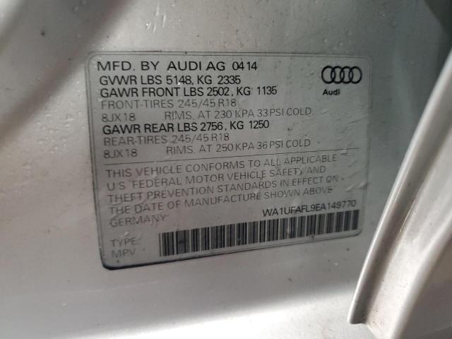 Photo 11 VIN: WA1UFAFL9EA149770 - AUDI A4 