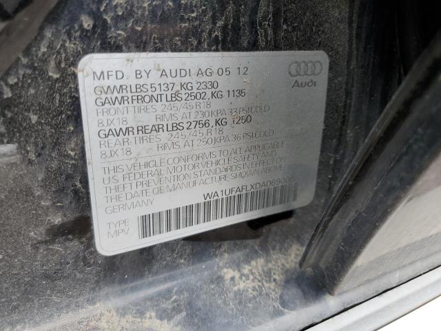 Photo 11 VIN: WA1UFAFLXDA069005 - AUDI A4 ALLROAD 