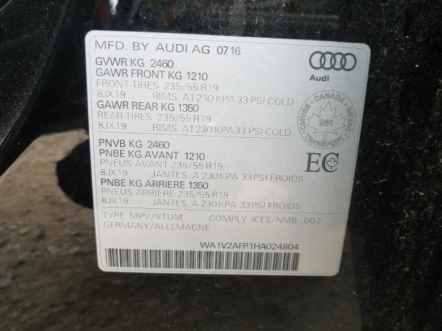 Photo 9 VIN: WA1V2AFP1HA024804 - AUDI Q5 TECHNIK 