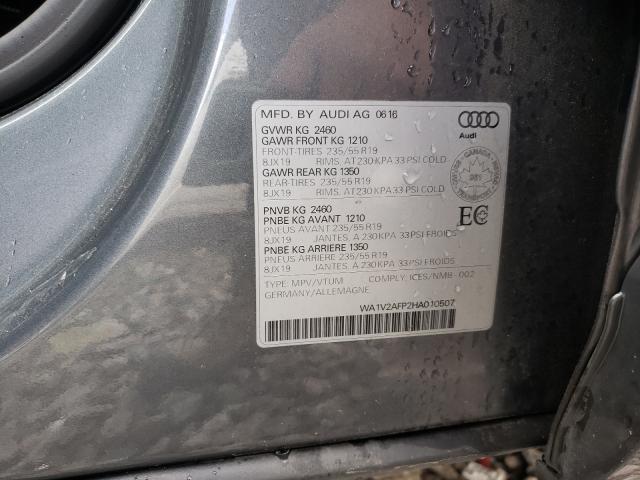 Photo 9 VIN: WA1V2AFP2HA010507 - AUDI Q5 TECHNIK 