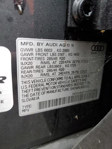 Photo 11 VIN: WA1VAAF70HD033866 - AUDI Q7 