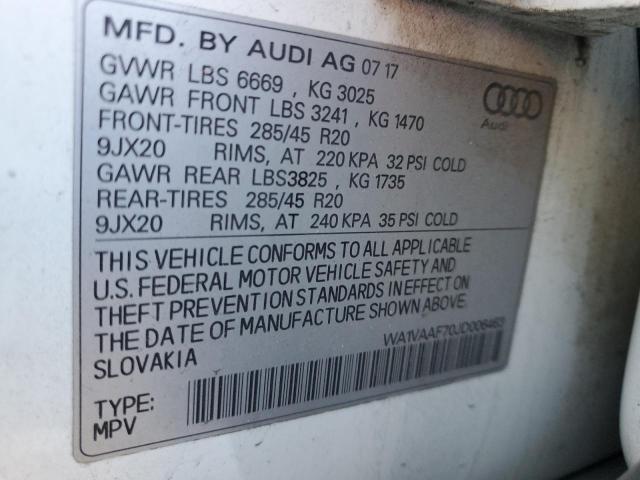 Photo 12 VIN: WA1VAAF70JD006463 - AUDI Q7 