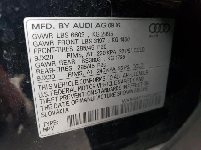 Photo 13 VIN: WA1VAAF71HD028627 - AUDI Q7 