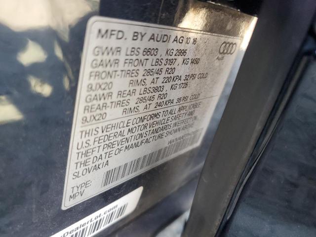 Photo 12 VIN: WA1VAAF71HD035173 - AUDI Q7 PRESTIG 