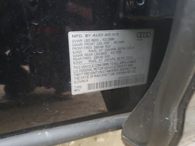 Photo 9 VIN: WA1VAAF72HD029494 - AUDI Q7 PRESTIG 