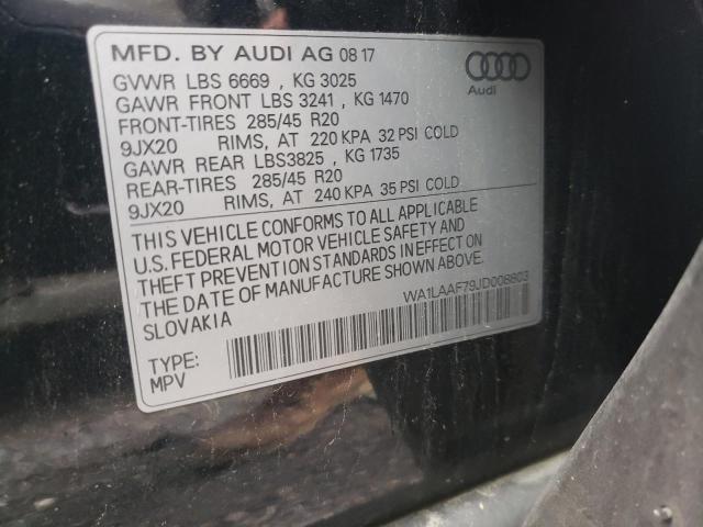 Photo 11 VIN: WA1VAAF73HD017726 - AUDI Q7 