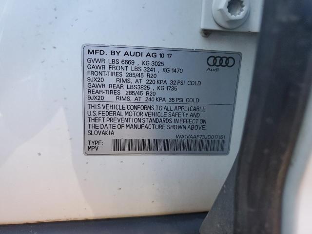 Photo 11 VIN: WA1VAAF73JD017151 - AUDI Q7 