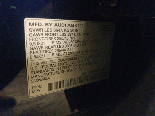 Photo 9 VIN: WA1VAAF73KD028202 - AUDI Q7 