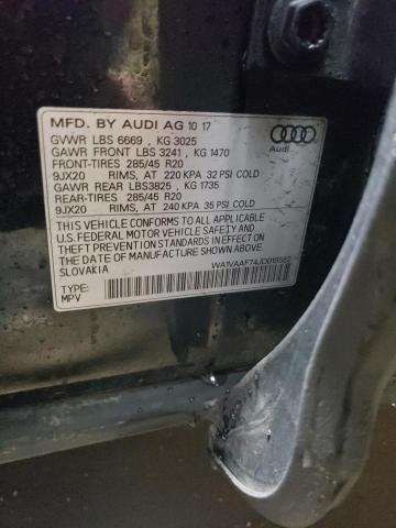 Photo 11 VIN: WA1VAAF74JD018552 - AUDI Q7 PRESTIG 