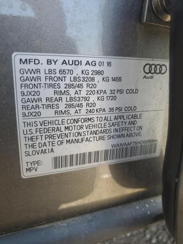 Photo 12 VIN: WA1VAAF75HD006064 - AUDI Q7 