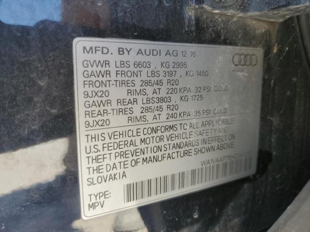 Photo 12 VIN: WA1VAAF75HD041297 - AUDI Q7 PRESTIG 