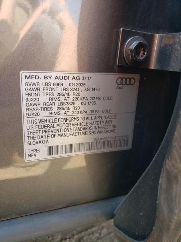 Photo 12 VIN: WA1VAAF76JD006242 - AUDI Q7 PRESTIG 