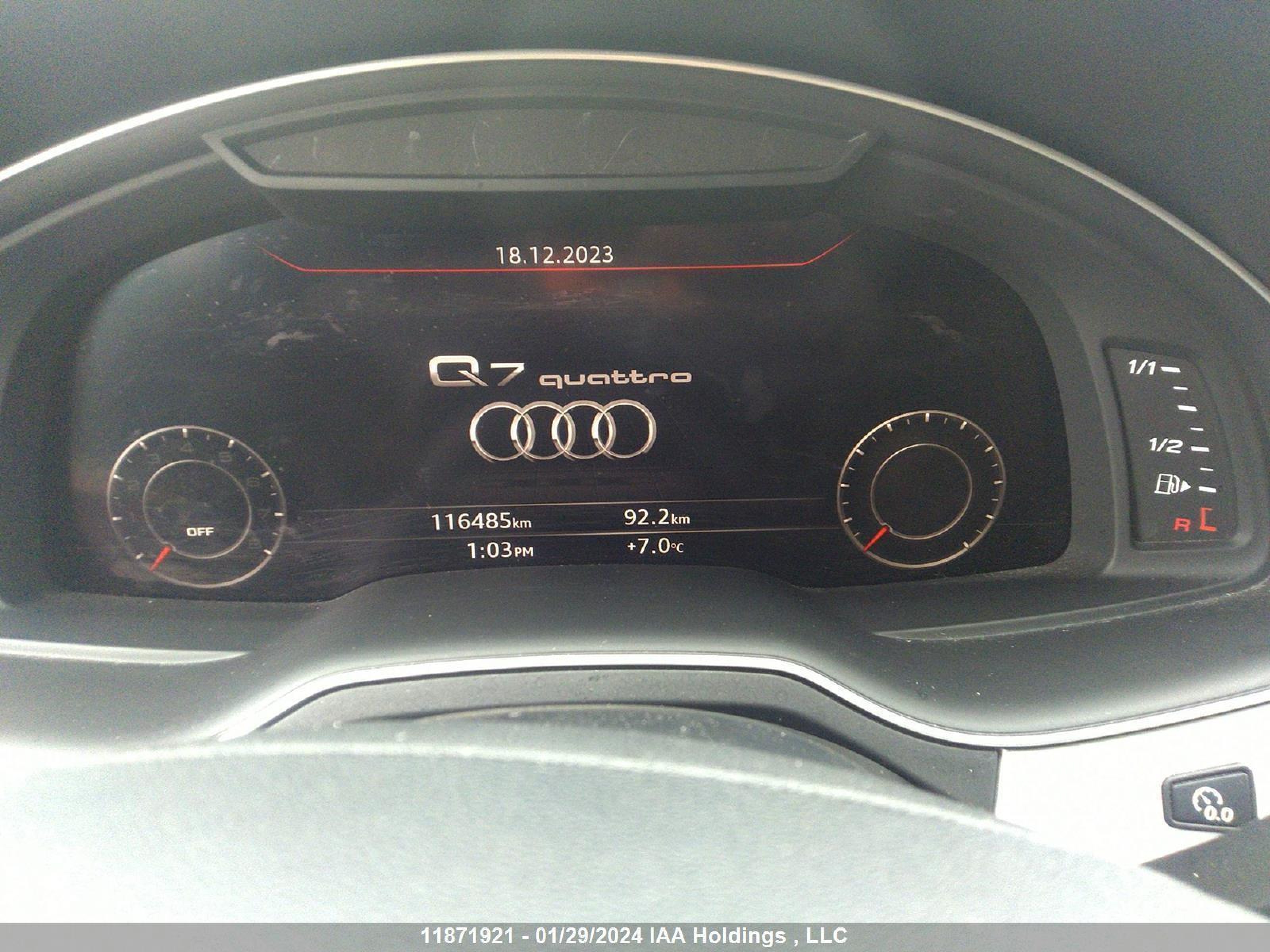 Photo 6 VIN: WA1VAAF77HD024307 - AUDI Q7 