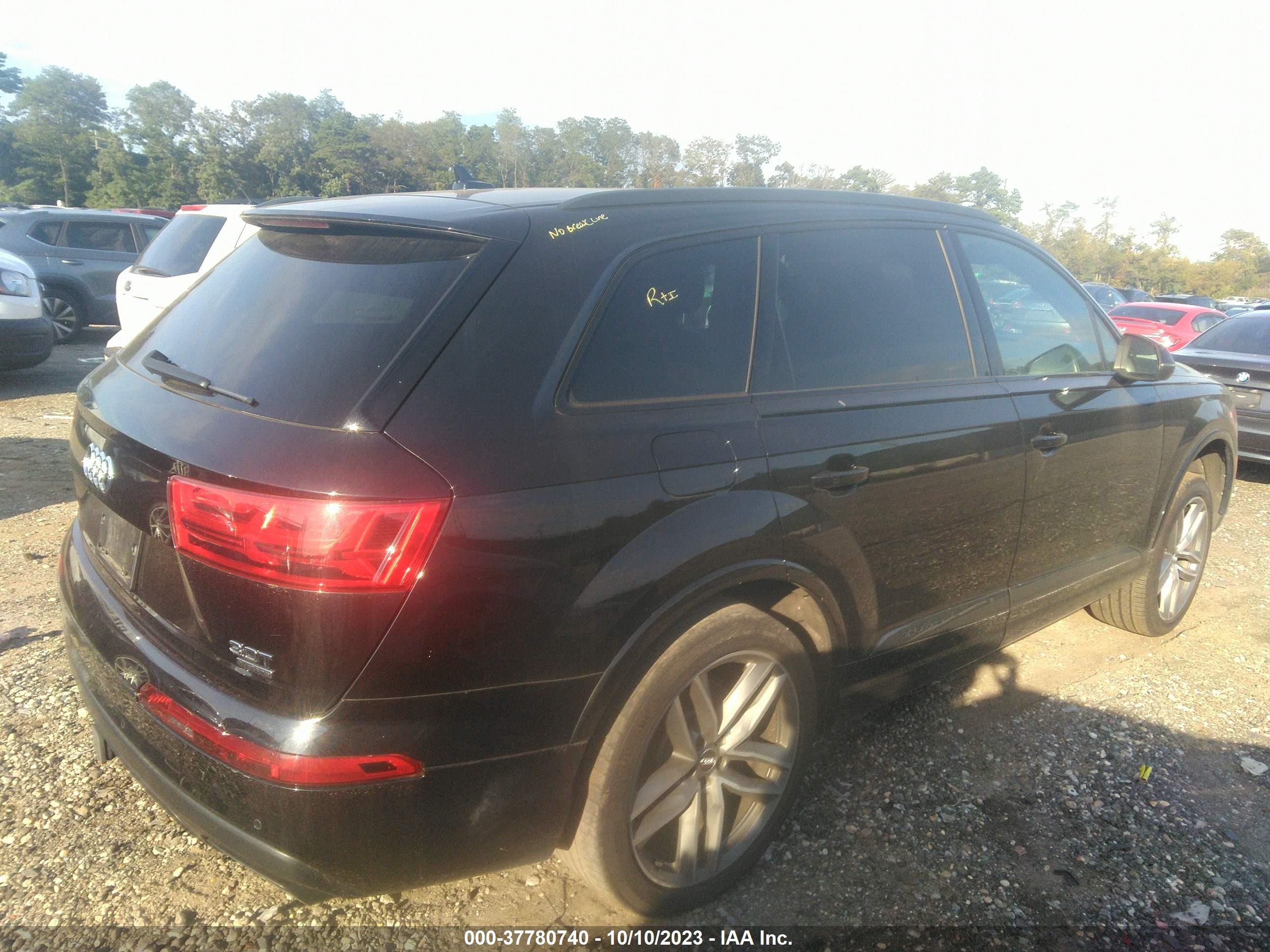 Photo 3 VIN: WA1VAAF77JD008632 - AUDI Q7 