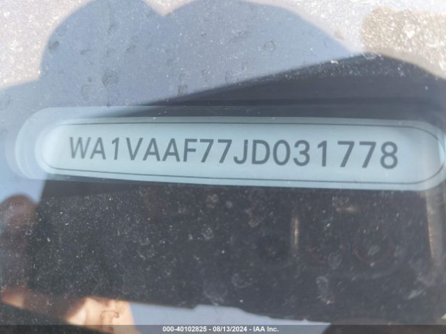 Photo 8 VIN: WA1VAAF77JD031778 - AUDI Q7 