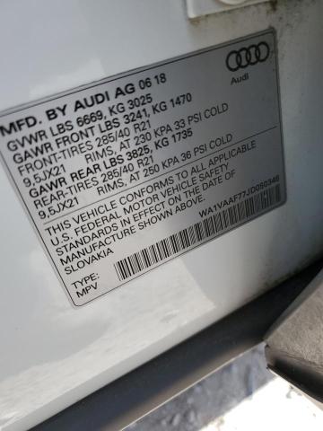 Photo 13 VIN: WA1VAAF77JD050346 - AUDI Q7 