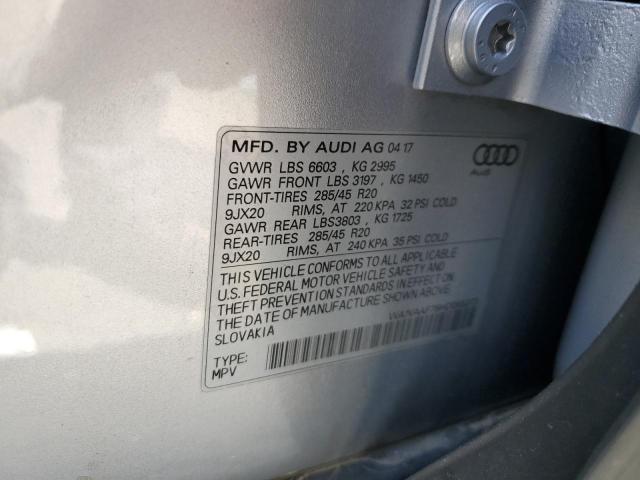 Photo 12 VIN: WA1VAAF78HD055372 - AUDI Q7 