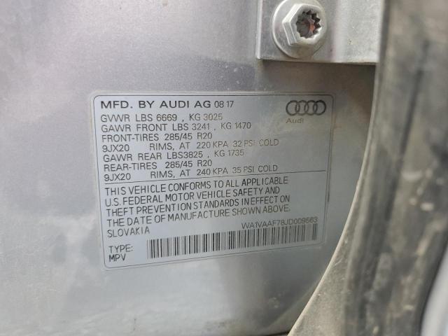 Photo 13 VIN: WA1VAAF78JD009563 - AUDI Q7 