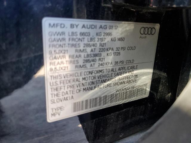 Photo 12 VIN: WA1VAAF79HD049256 - AUDI Q7 